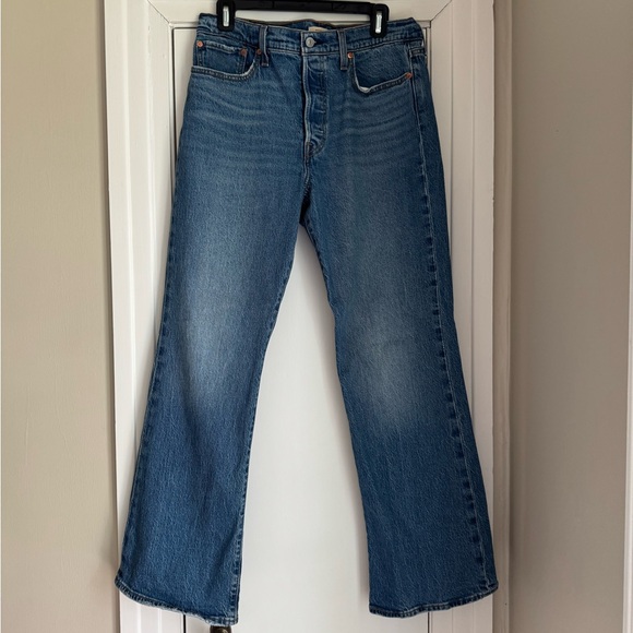 Levi's Premium Wedgie Bootcut Sz 31 - Picture 1 of 11